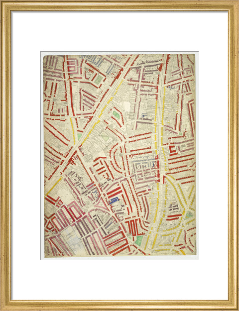 Descriptive map of London Poverty Section 55 1889