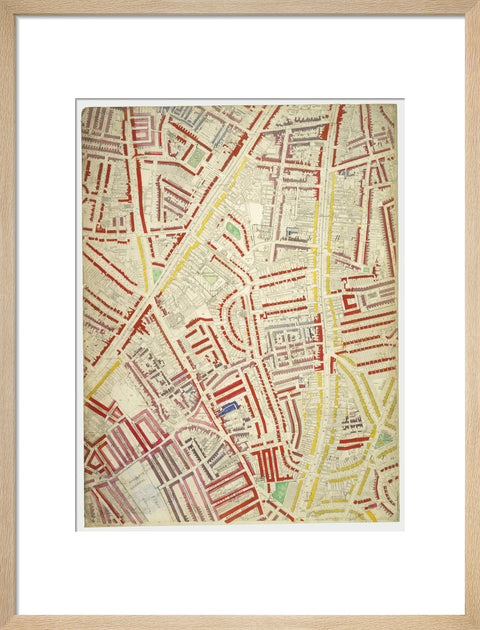 Descriptive map of London Poverty Section 55 1889