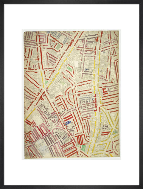 Descriptive map of London Poverty Section 55 1889