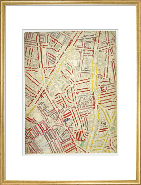 Descriptive map of London Poverty Section 55 1889