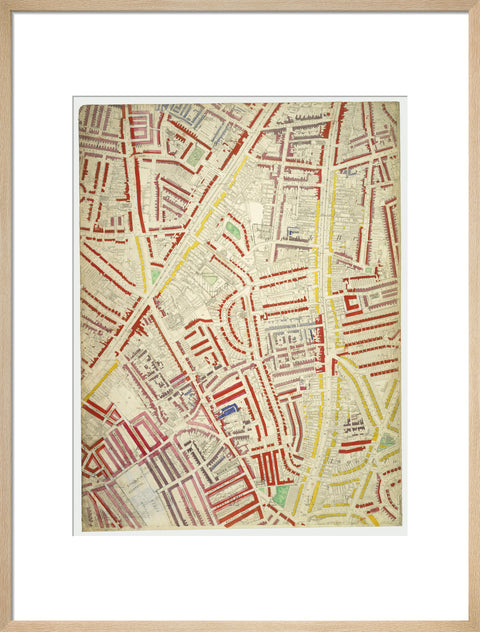 Descriptive map of London Poverty Section 55 1889