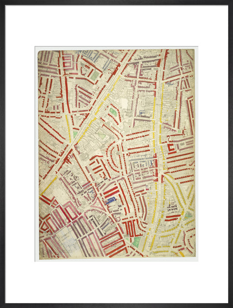Descriptive map of London Poverty Section 55 1889