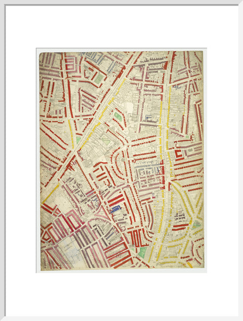 Descriptive map of London Poverty Section 55 1889