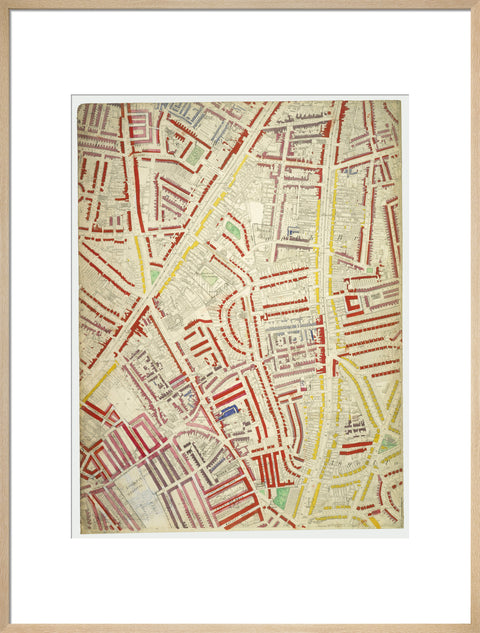 Descriptive map of London Poverty Section 55 1889
