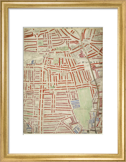 Descriptive map of London Poverty Section 8 1889