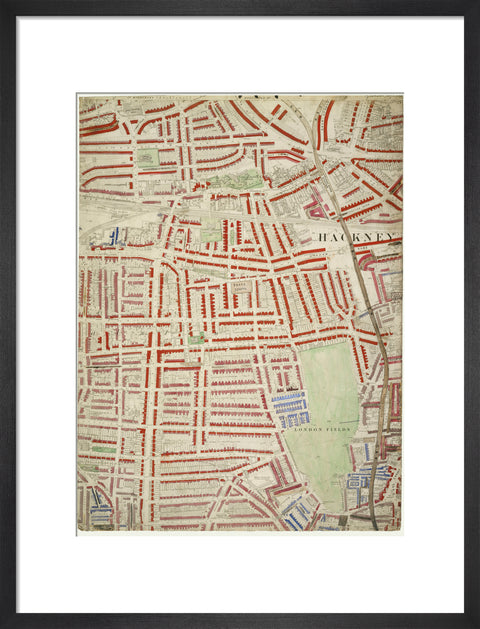Descriptive map of London Poverty Section 8 1889