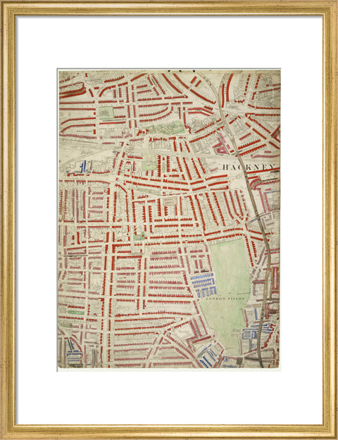 Descriptive map of London Poverty Section 8 1889