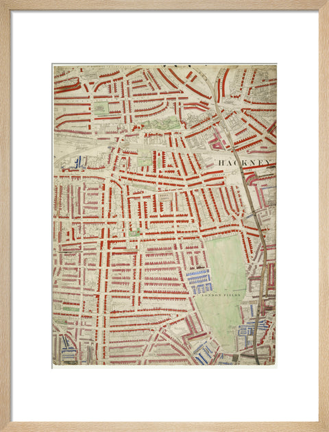 Descriptive map of London Poverty Section 8 1889