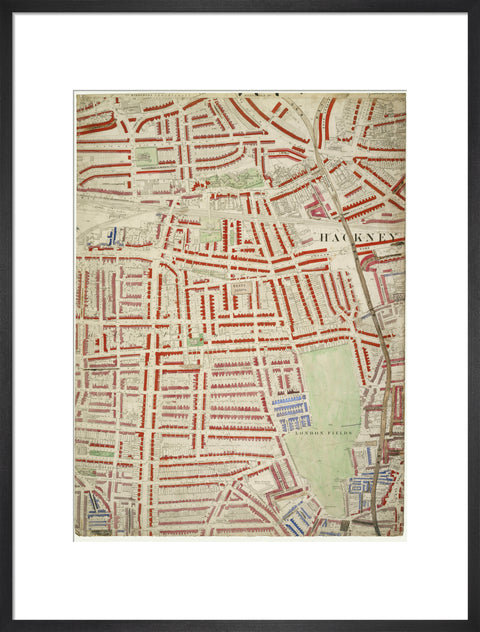 Descriptive map of London Poverty Section 8 1889