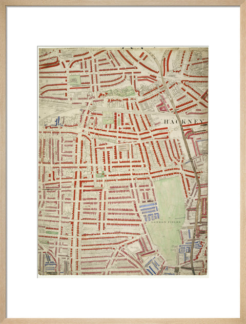 Descriptive map of London Poverty Section 8 1889