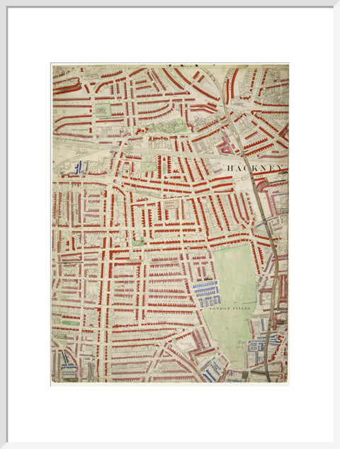 Descriptive map of London Poverty Section 8 1889