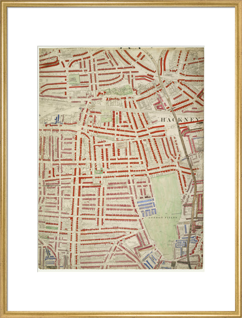 Descriptive map of London Poverty Section 8 1889