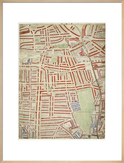 Descriptive map of London Poverty Section 8 1889