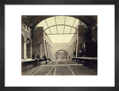 Notting Hill Gate Station after completion 19th century