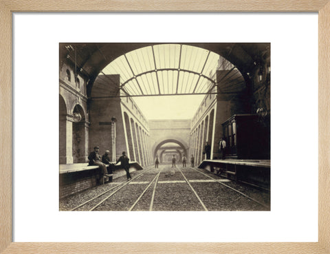 Notting Hill Gate Station after completion 19th century