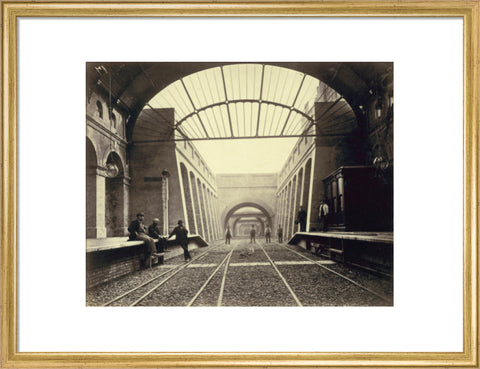 Notting Hill Gate Station after completion 19th century