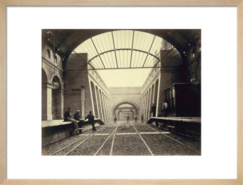 Notting Hill Gate Station after completion 19th century