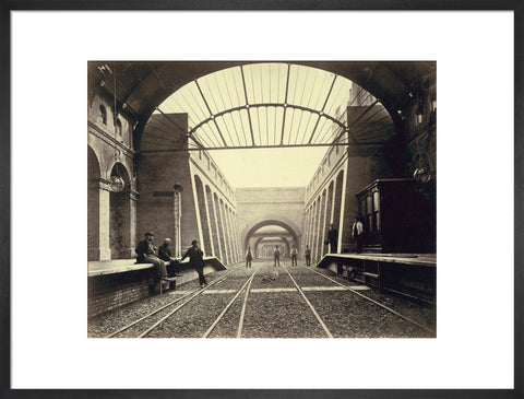 Notting Hill Gate Station after completion 19th century