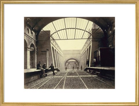 Notting Hill Gate Station after completion 19th century