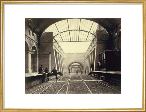 Notting Hill Gate Station after completion 19th century