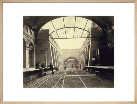 Notting Hill Gate Station after completion 19th century