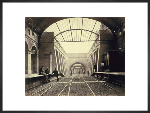 Notting Hill Gate Station after completion 19th century