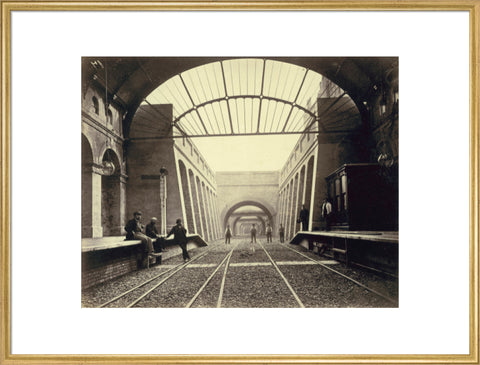 Notting Hill Gate Station after completion 19th century