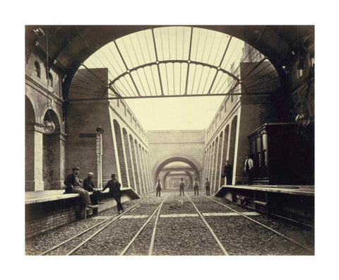 Notting Hill Gate Station after completion 19th century