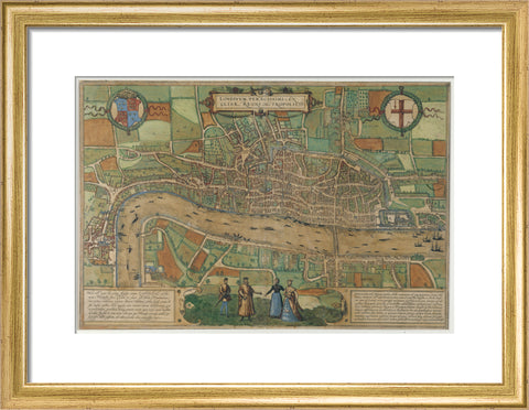 Londinum Feracissimi Angliae Regni Metropolis 1574