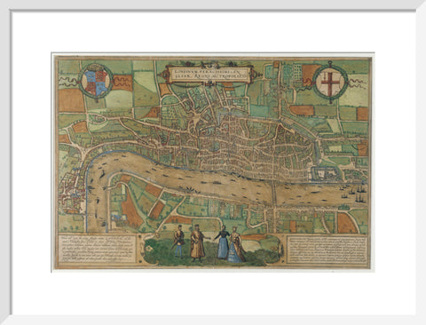 Londinum Feracissimi Angliae Regni Metropolis 1574
