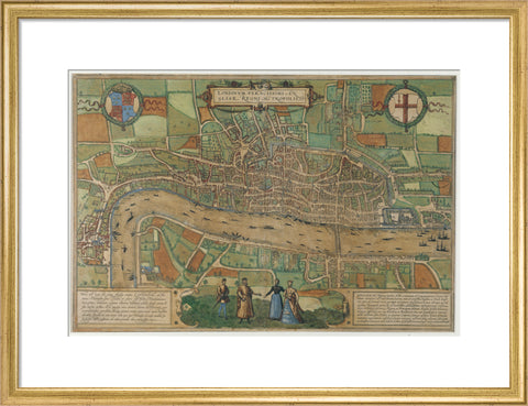 Londinum Feracissimi Angliae Regni Metropolis 1574