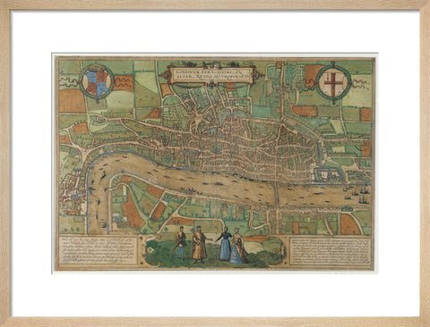 Londinum Feracissimi Angliae Regni Metropolis 1574