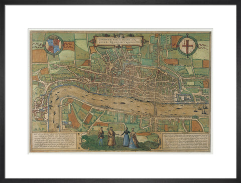 Londinum Feracissimi Angliae Regni Metropolis 1574