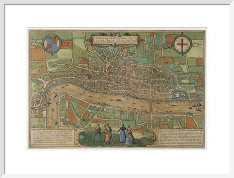 Londinum Feracissimi Angliae Regni Metropolis 1574