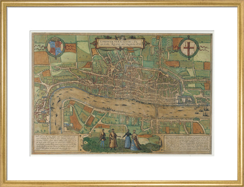 Londinum Feracissimi Angliae Regni Metropolis 1574