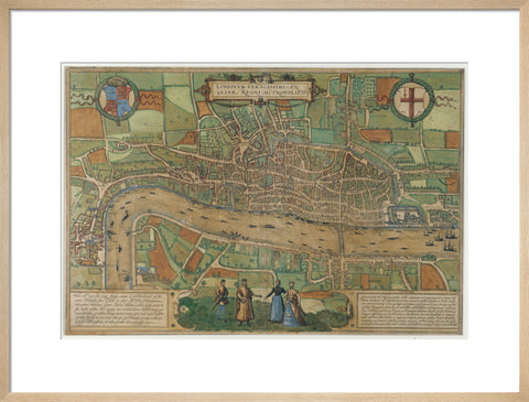 Londinum Feracissimi Angliae Regni Metropolis 1574