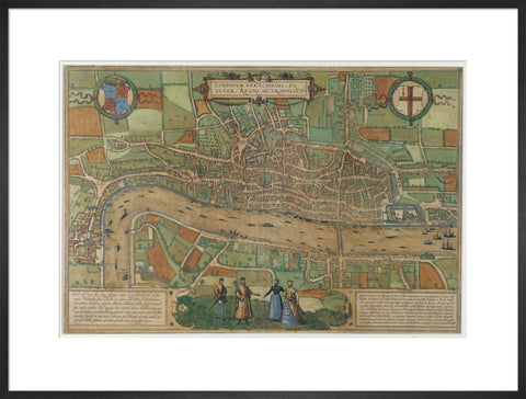Londinum Feracissimi Angliae Regni Metropolis 1574
