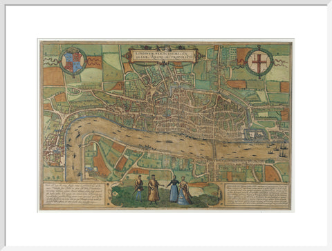 Londinum Feracissimi Angliae Regni Metropolis 1574