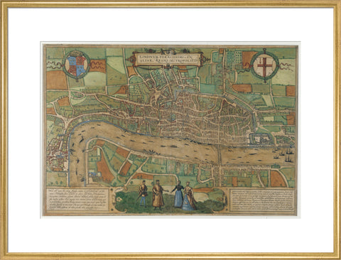 Londinum Feracissimi Angliae Regni Metropolis 1574