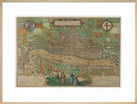 Londinum Feracissimi Angliae Regni Metropolis 1574