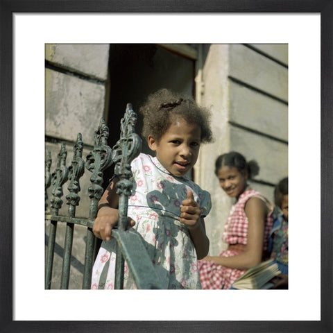A young girl Notting Hill Gate 1960