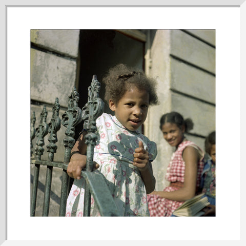 A young girl Notting Hill Gate 1960