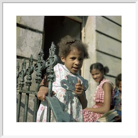 A young girl Notting Hill Gate 1960