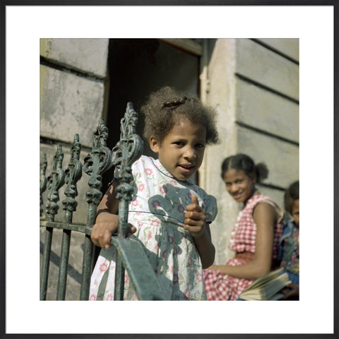A young girl Notting Hill Gate 1960
