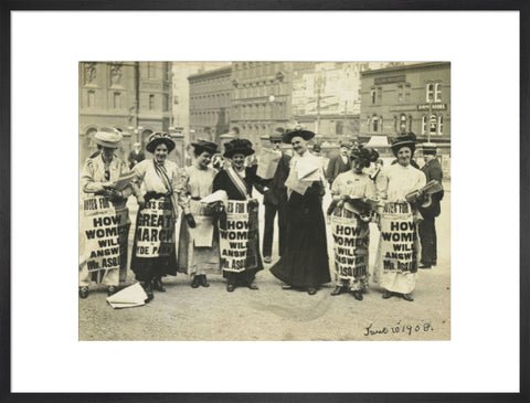 Suffragettes Poster Parade 20 June 1908