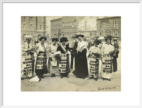 Suffragettes Poster Parade 20 June 1908