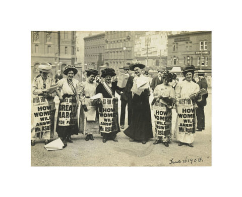 Suffragettes Poster Parade 20 June 1908