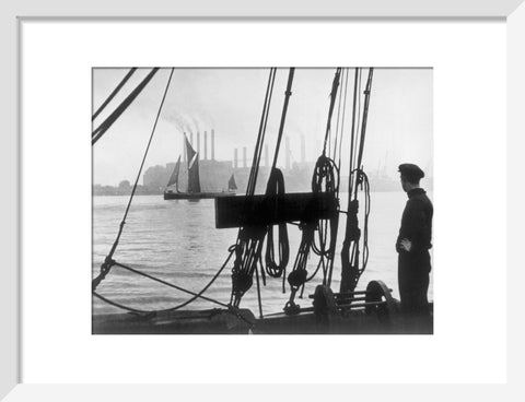 Working boats on The River Thames 1937