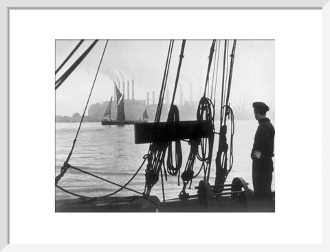 Working boats on The River Thames 1937