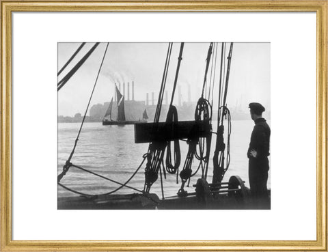Working boats on The River Thames 1937